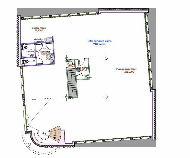 Bureau Vandoeuvre-lès-Nancy 780m² Location bureau Vandoeuvre-lès-Nancy Meurthe-et-Moselle OLBUR2311810 7